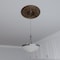 Ekena Millwork Baltimore PVC Medallion (Canopies up to 7 3/4"), 19"OD x 3 1/2"ID x 1"P, Metallic Antique Brass CMP19BACAB - alternate 6